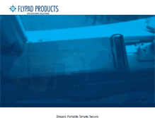 Tablet Screenshot of flypadtray.com